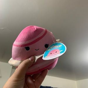 BNWT 5" Hot pink Saturn planet Zuzana squishmallow